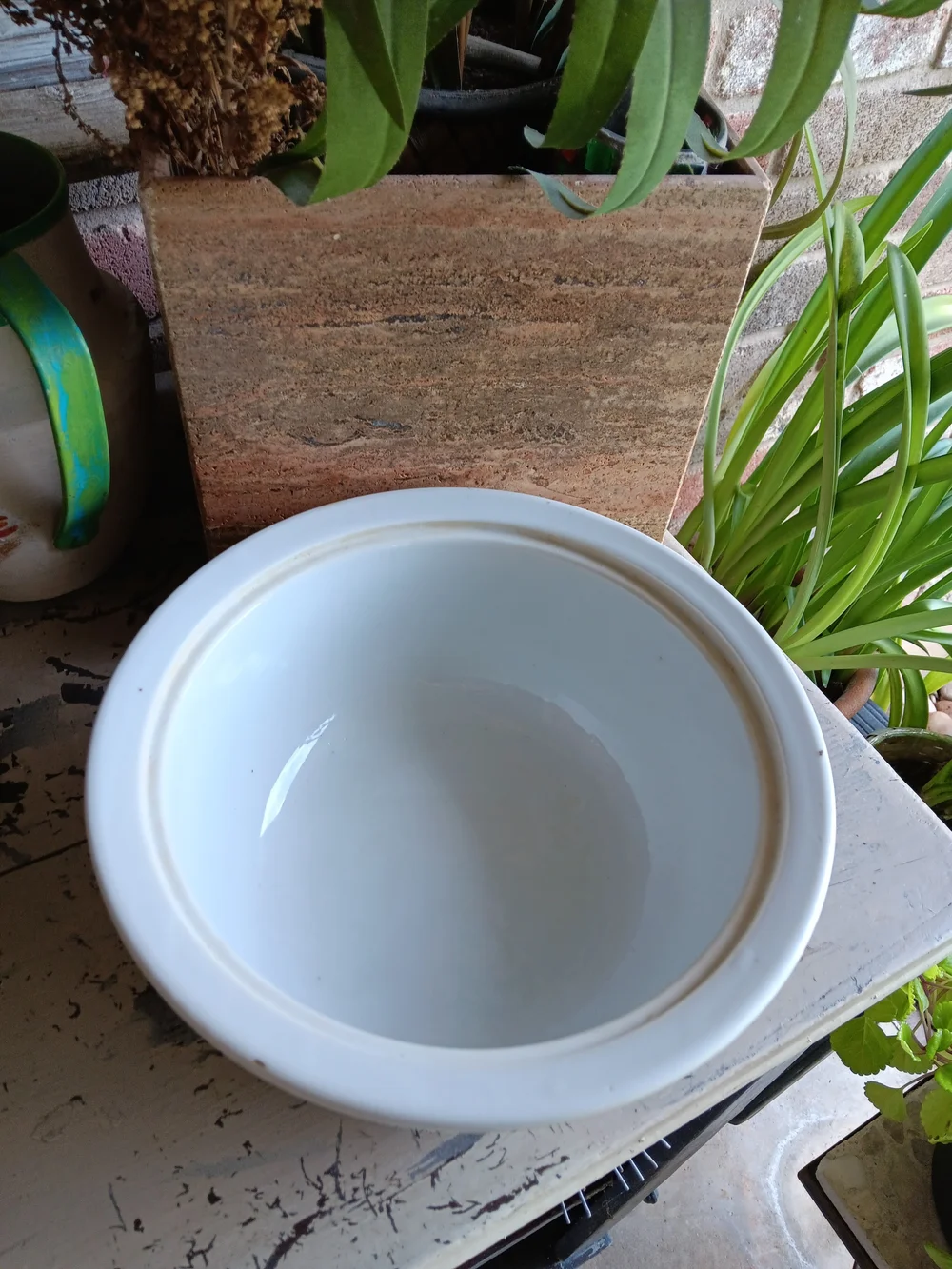 Taylor & NG Vintage Stoneware Bowl Dutch Oven Japan RARE